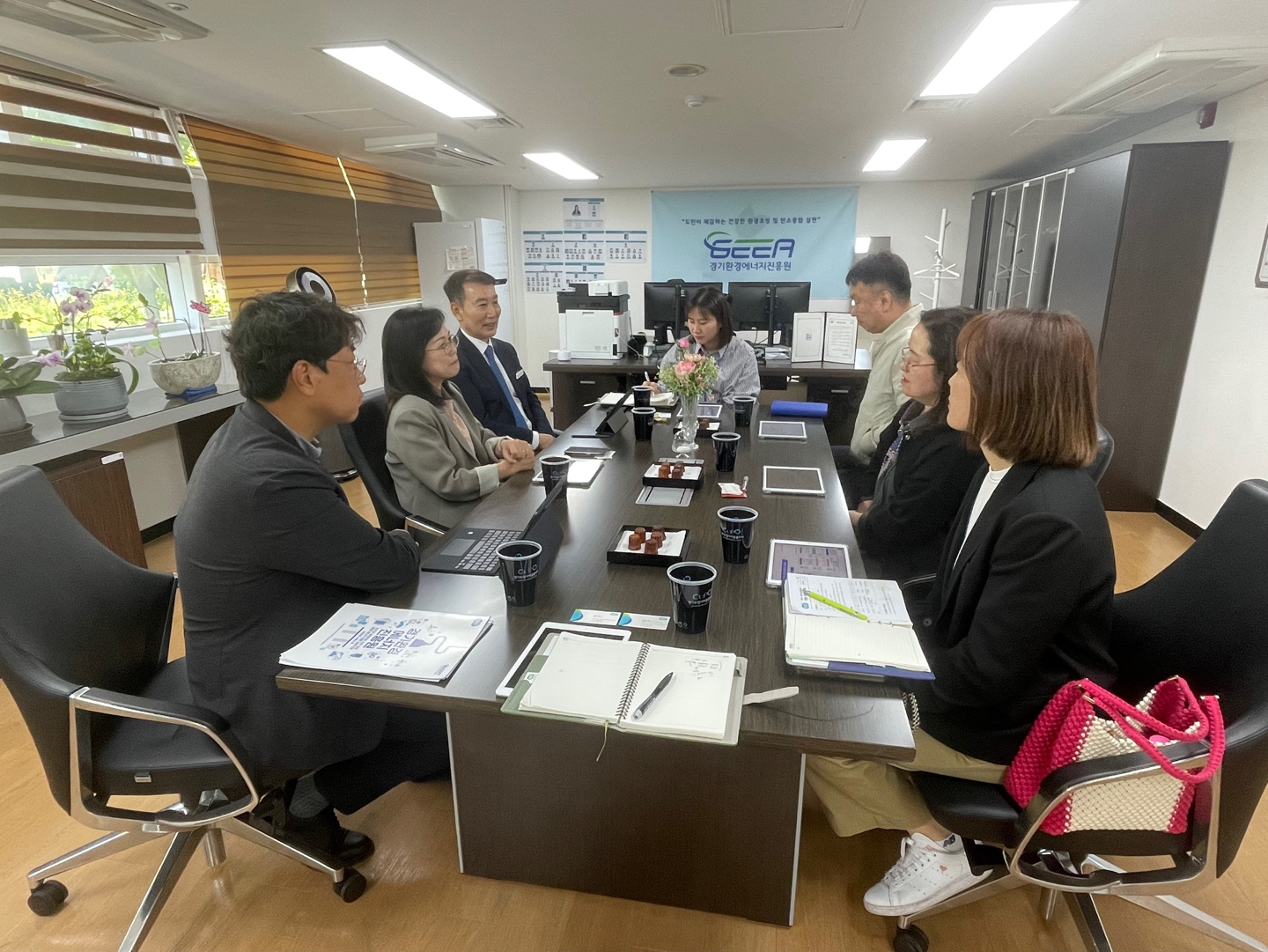 경기도수자원본부장 기관 방문